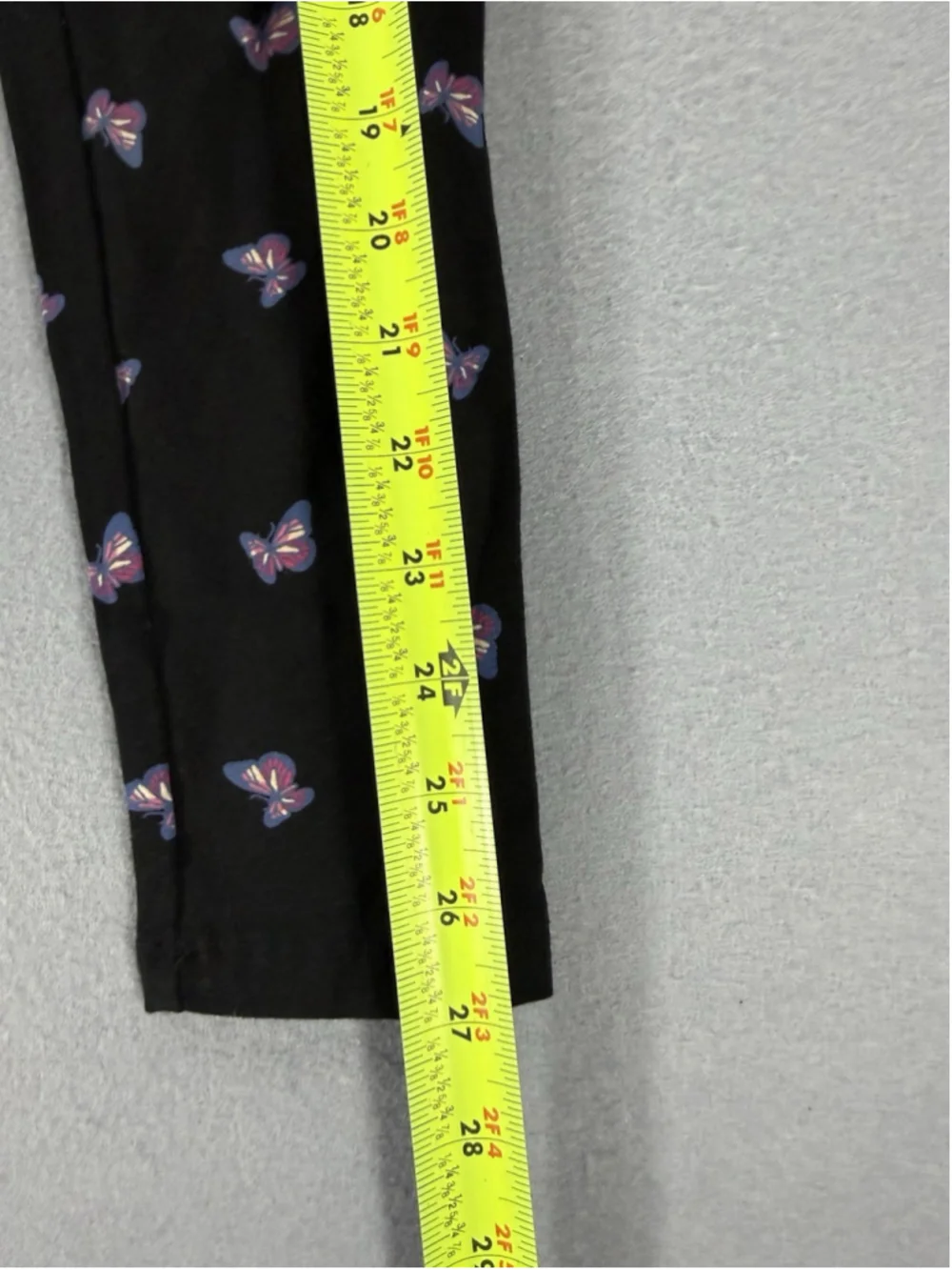 Lucky Brand Girls Fleece Hoodie & Leggings Set Size S 7/8 Pink Black Butterfly